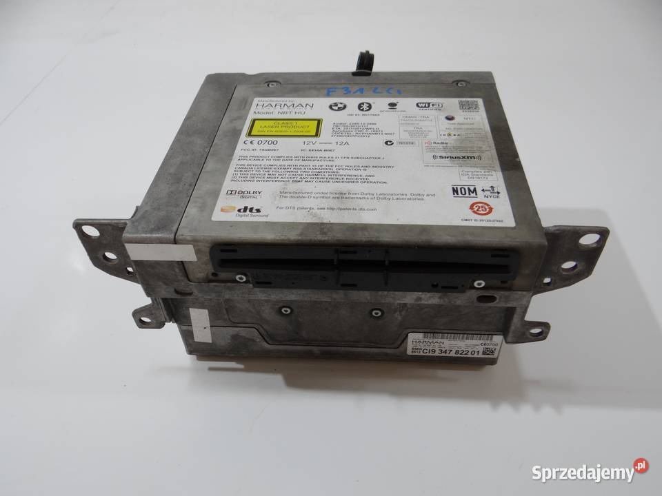 RADIO CD NAWIGACJA BMW F10 F30 F31 LCI 9347822 osobowe Strzyżewice