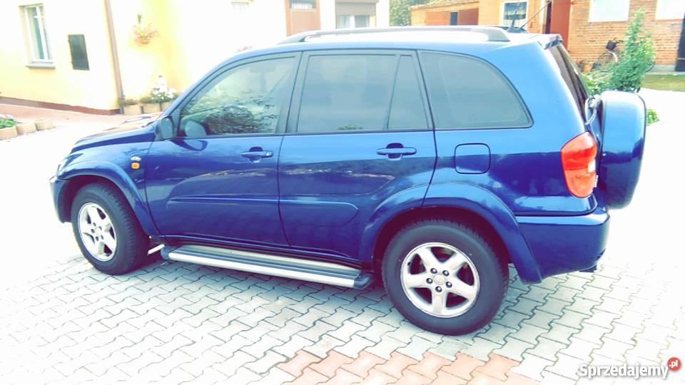 TOYOTA RAV4 2002 NIEBIESKA DIESEL 20 D4D