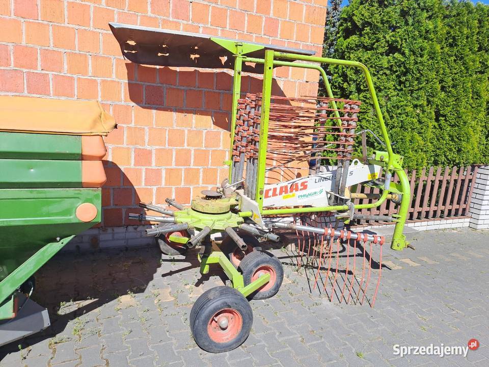 zgrabiarka przewracarka Claas do siana Potiinger Zbuczyn