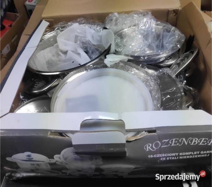 Garnki Rozenberg 16 el z termometrem Łódź