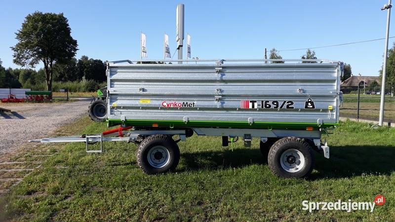 Przyczepa Cynkomet T1692 6ton fabrycznie nowa nieuszkodzony mazowieckie Gózd