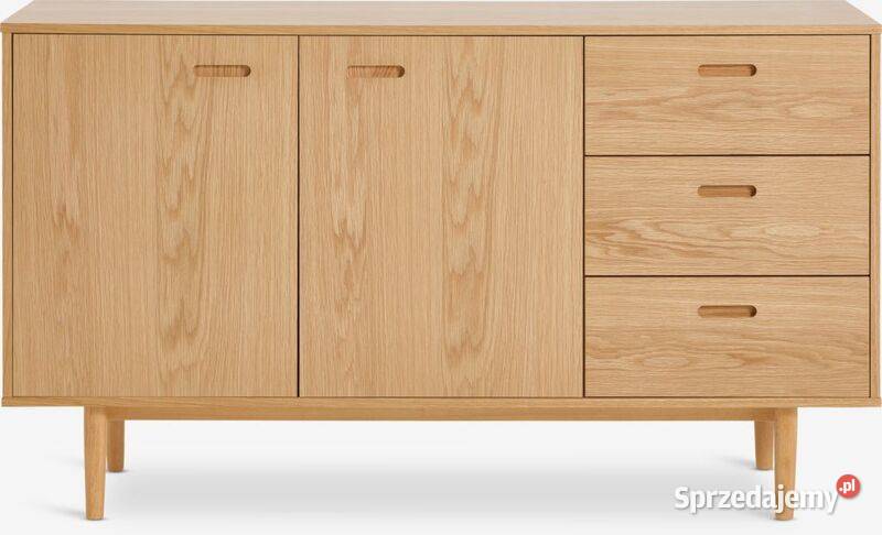 Komoda dębowa 150 3 szuflady 2 drzwi Warszawa sprzedam