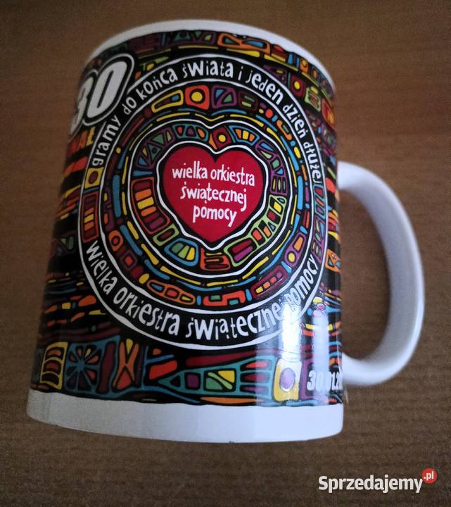 Kubek kolekcjonerski WOŚP 30 finał Tarnobrzeg