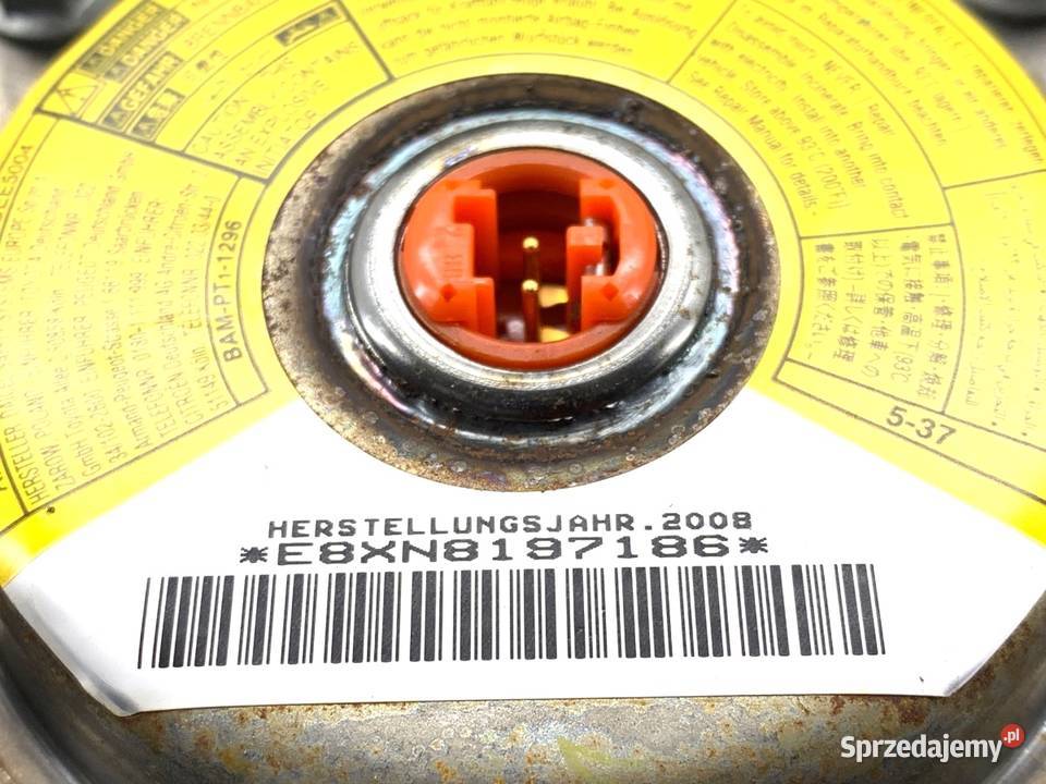 PODUSZKA POWIETRZNA KIEROWCY TOYOTA AYGO I 0514 osobowe Poduszki powietrzne sprzedam