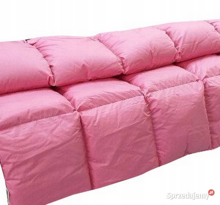 kołdra z pierza z piór naturalna ciepła i gruba