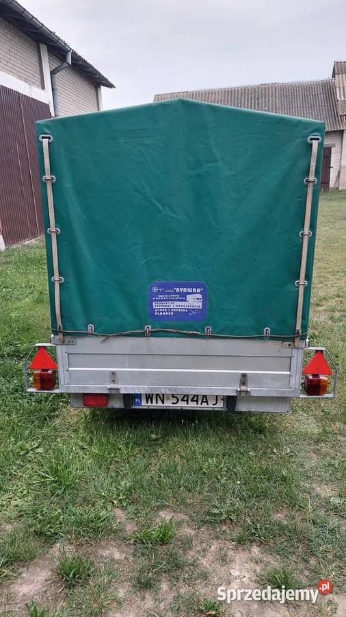 Przyczepka samochodowa Rydwan 256x148 z plandeką Rydwan Nur