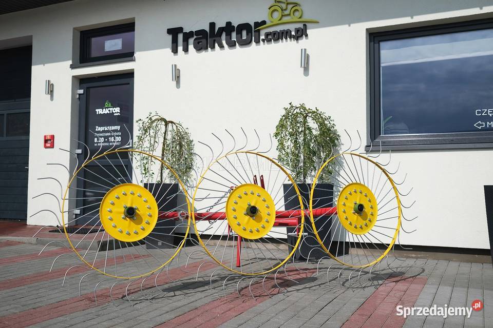 Przetrząsacz zgrabiarka 3 gwiazdowa PZK3 4FARMER Pozostałe Tajęcina sprzedam