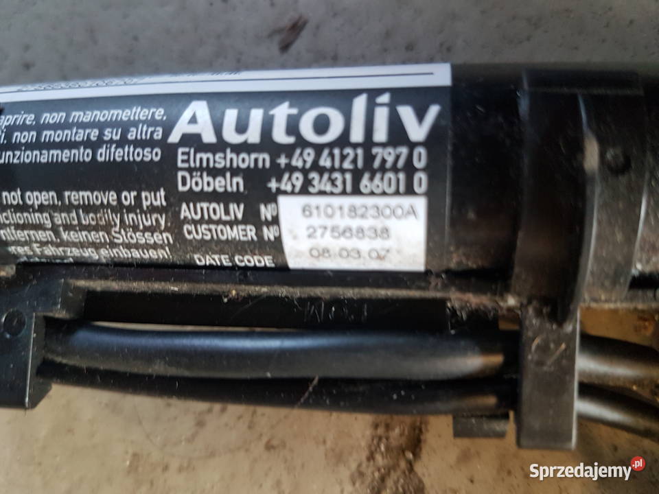 MINI COOPER S PODUSZKI POWIETRZNE AIR BAG osobowe Wyposażenie wnętrza wielkopolskie Turek