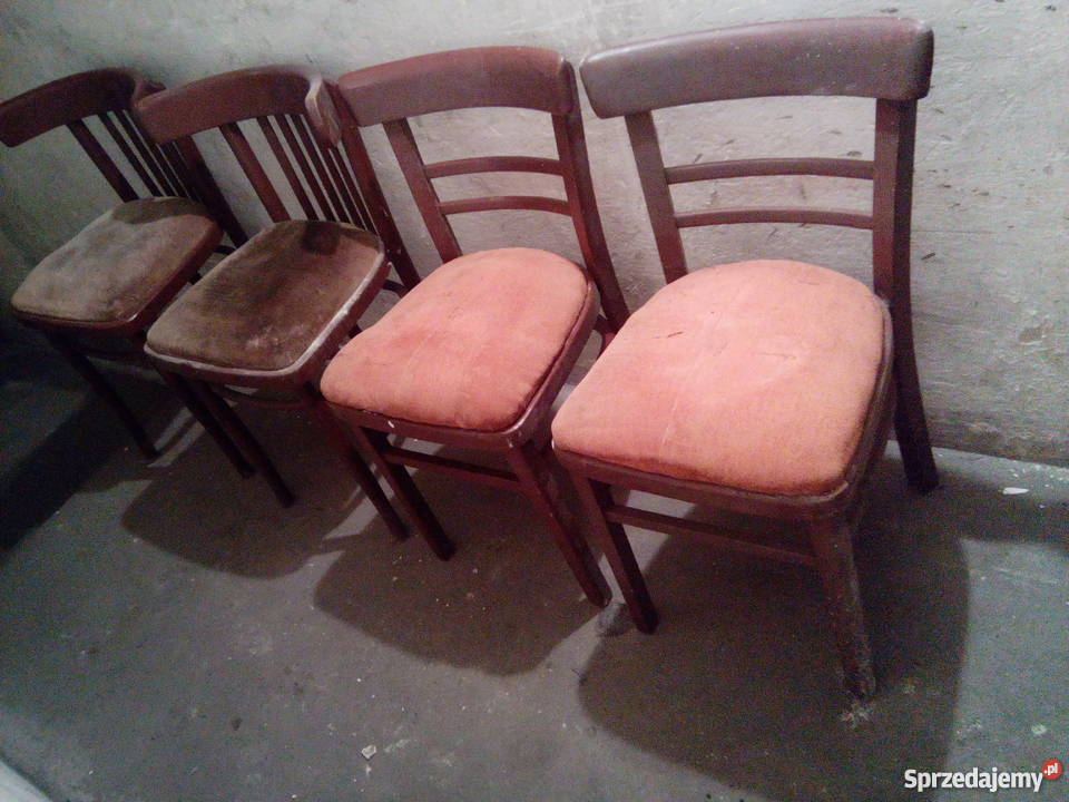 OKAZJA krzesło PRL krzesła 4sztuki