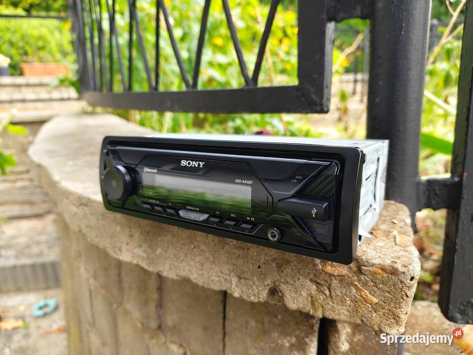 Radio samochodowe 1DIN SONY DSXA410BT śląskie Niegowonice