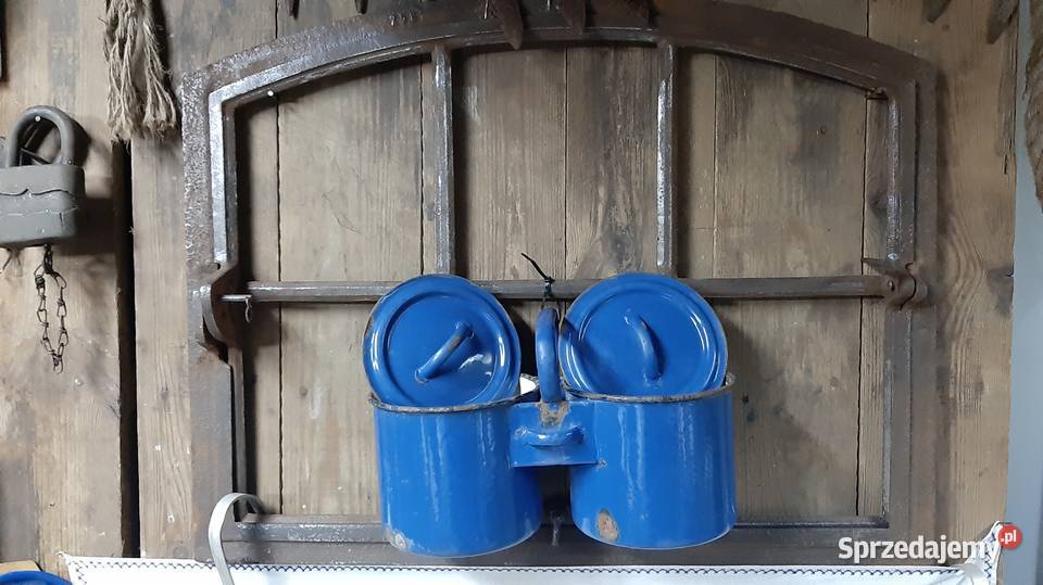 Stare naczynie emaliowaneBlizniak Sosnowiec