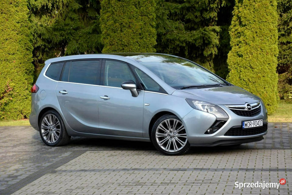 Opel Zafira 14T140PanoramaXenonLedAlu19 Nowe lakier metallic Ostrów Mazowiecka