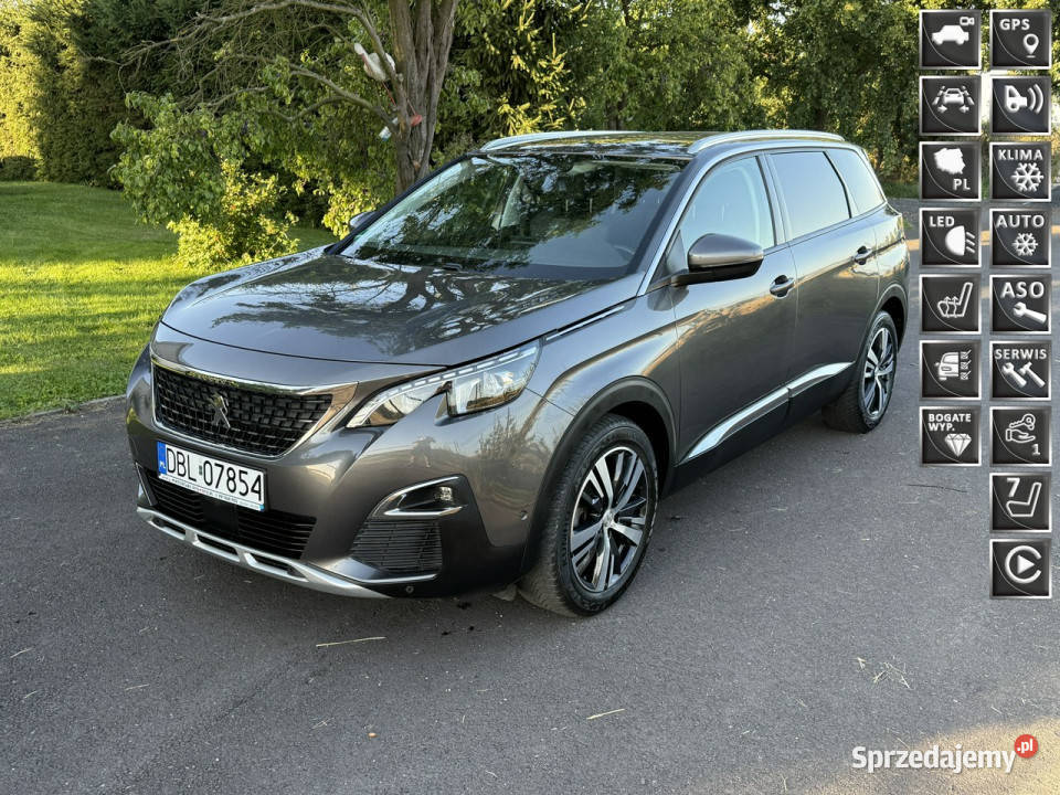 Peugeot 5008 20HDI 150 123 Allure 7os Zadbany wspomaganie kierownicy Ocice