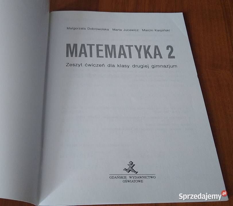 Matematyka 2 z plusem zeszyt ćwiczeń gimnazjum Gdańsk
