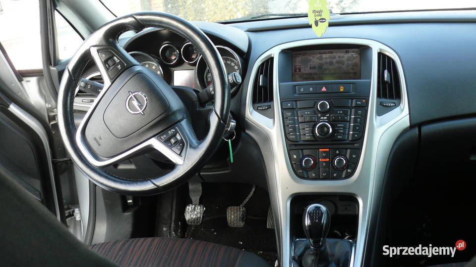 OPEL ASTRA J 16 benzyna 2011r przyciemniane szyby podlaskie