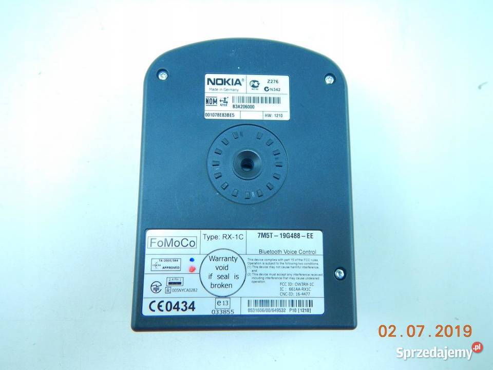 MODUŁ BLUETOOTH FORD FIESTA MK7 NOWY 1510867