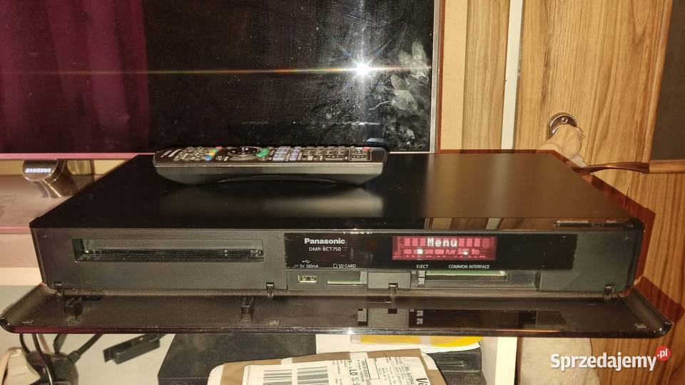 Nagrywarka Bluray DVD Panasonic DMRBCT750 USB Panasonic