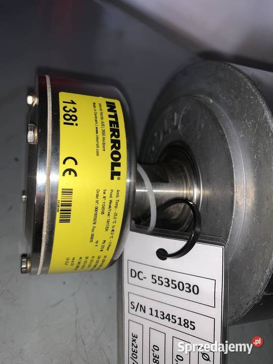 Interroll 138i Drum Motor 037kW 138mm x 450 mm Warszawa