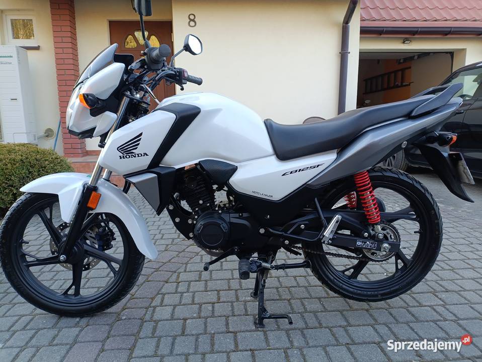 Honda CB125F 2021r 6000km Sieradz sprzedam