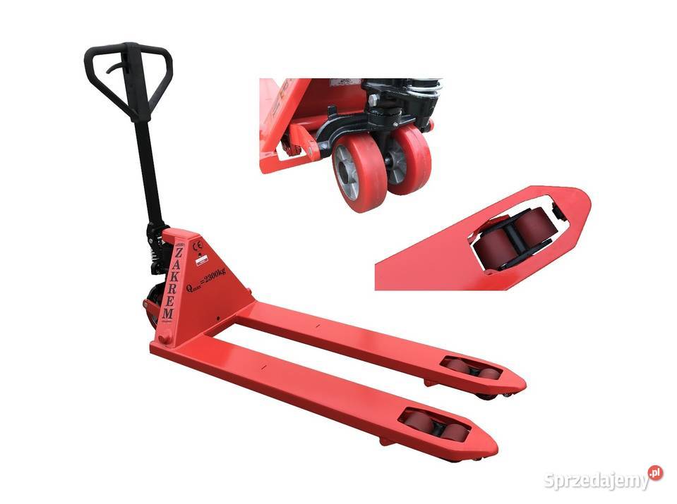 Ręczny wózek paletowy Zakrem WRU42500 CTC L1150 Poznań