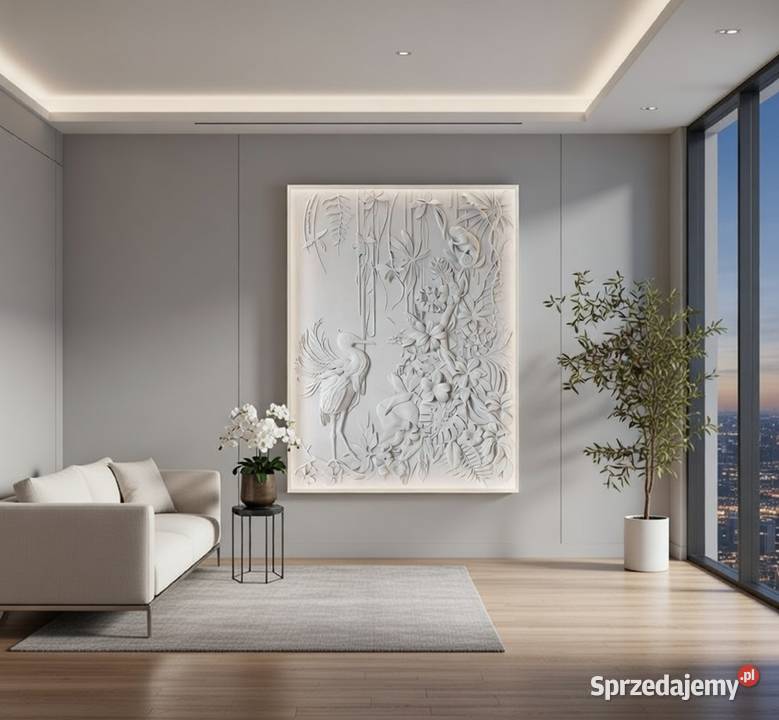 Panel dekoracyjny obraz 3D rzeźba śląskie Pyskowice