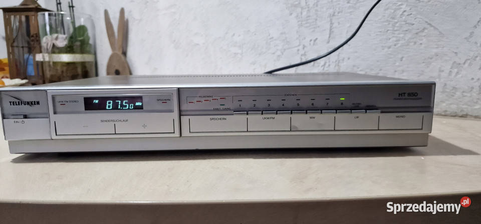 Tunerradio cyfrowe Telefunken HT850 HT 850 Międzychód