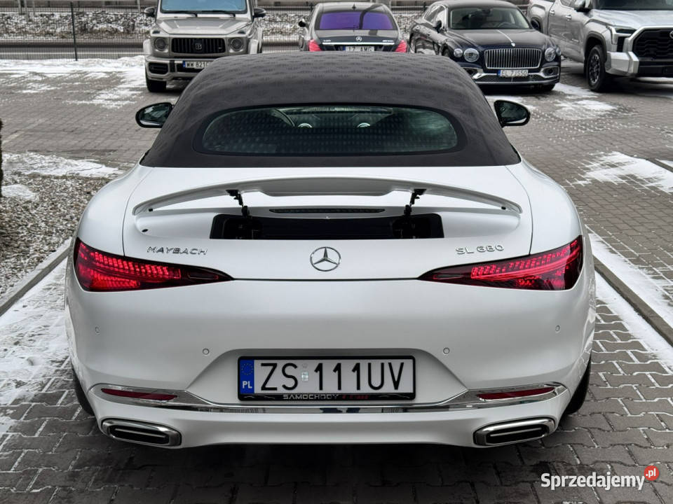Mercedes Maybach SL 680 Maybach SL 680 Monogram biały małopolskie