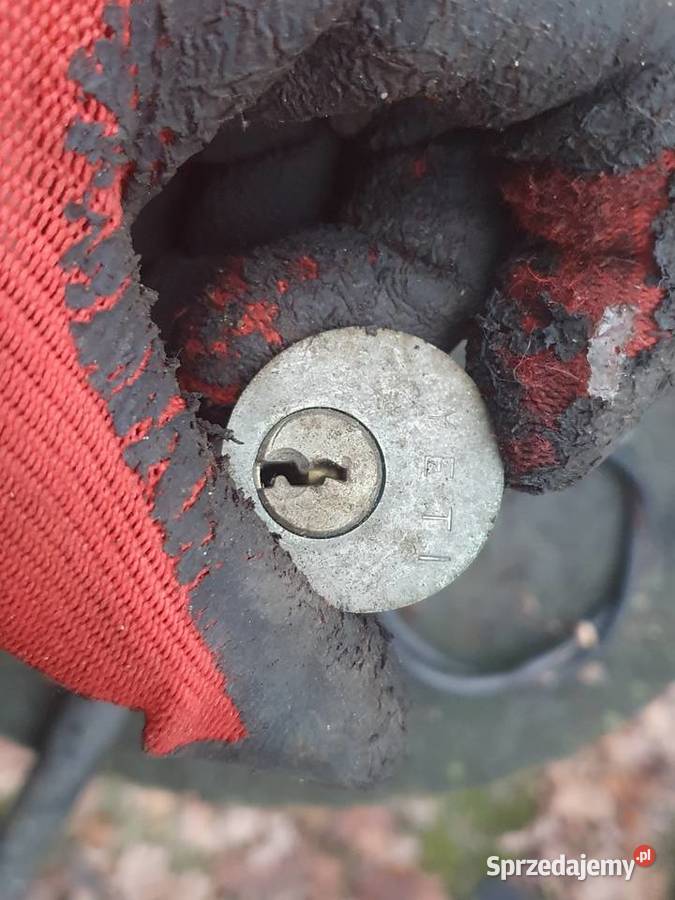 Stary zamek bębenkowy YETI PRL wkładka do mebli Warszawa
