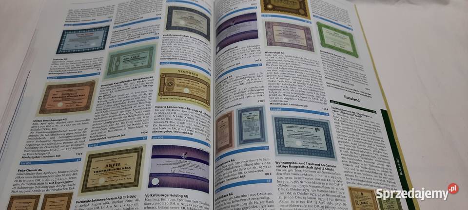 katalog aukcyjny papierów wartościowych 59 Warszawa
