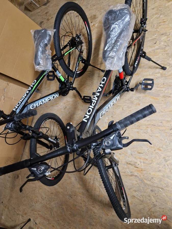 Rower Champion 275 amortyzatory shimano zielony Głogowa