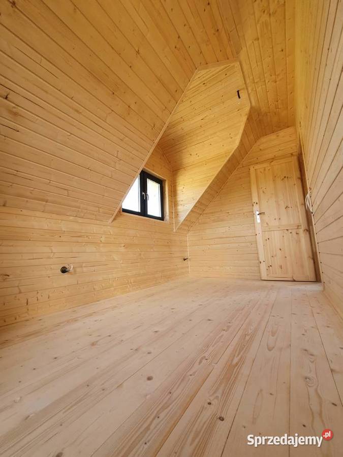 Dom drewniany z bali skandynawskich LIZBONA Warszawa