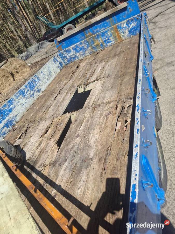 Przyczepa Hapert 400x180 Alu burty 2000 dmc 2 Krosno Odrzańskie