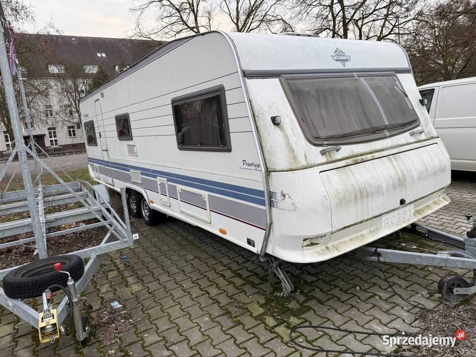 1020 Hobby 720 Prestige 9 m duza Przyczepa Szczecin
