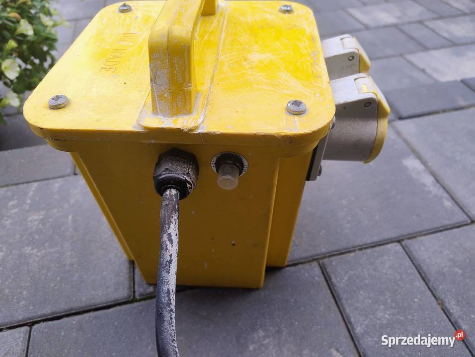 Transformator z 230V na 110V33kW sprawny używany Motoryzacja małopolskie Kraków