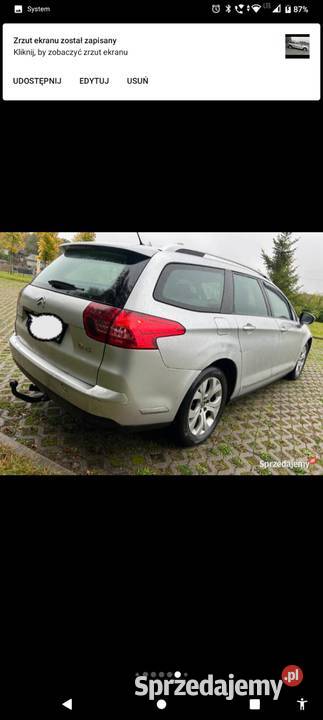 Sprzedam Citroena C5 20 HDI 140 2009r Wersji Bydgoszcz
