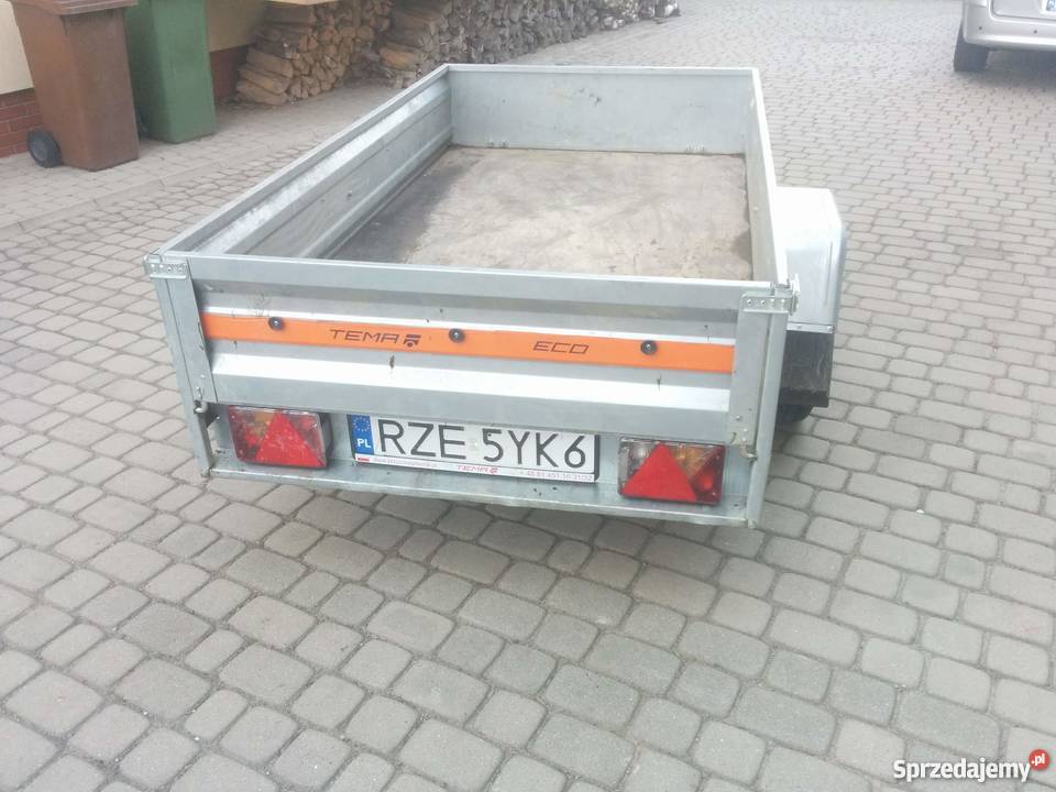 Przyczepka samochodowa TEMA Świdnik 205x112x32 Swidnik TEMA Trzciana