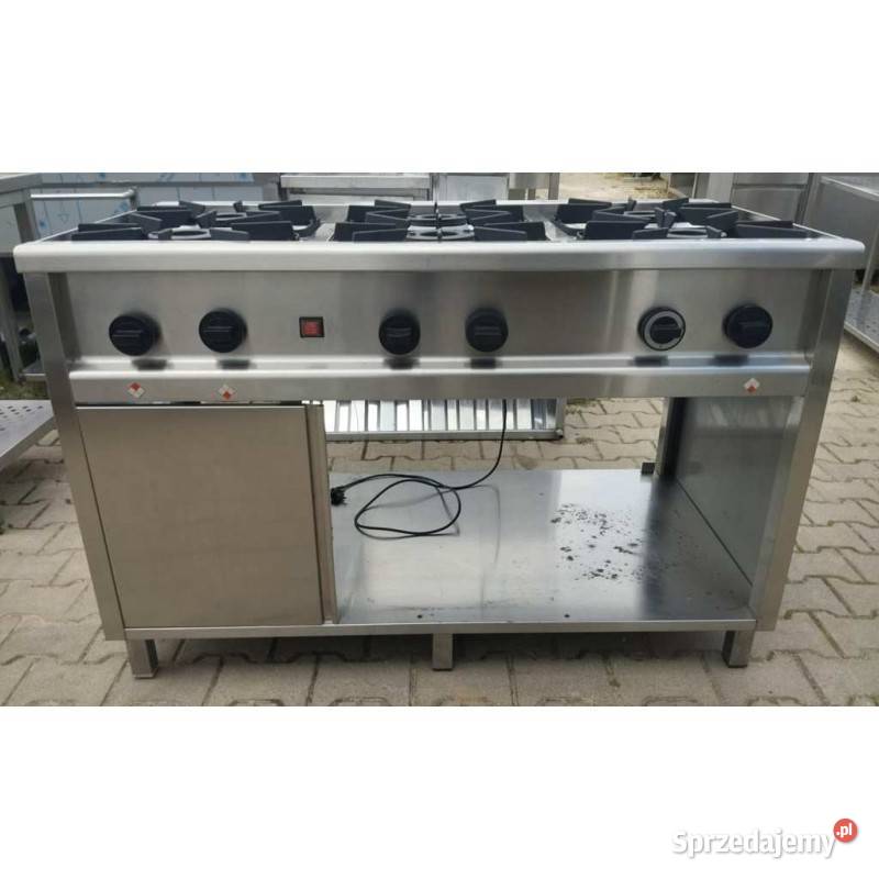 Kuchnia Gazowa 6 Palnikowa EGAZ Moc 325 kW S