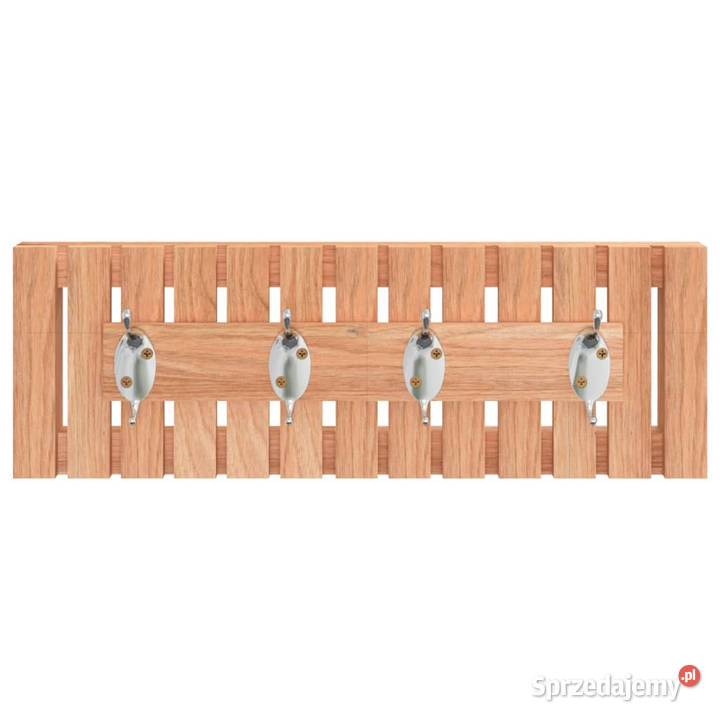 Wieszak ścienny 42x85x14 drewno orzecha Warszawa