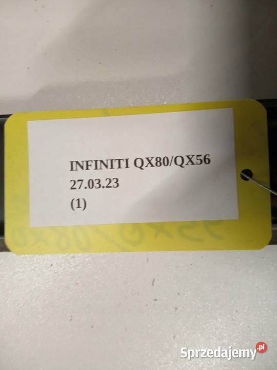 BELKA WZMOCNIENIE WSPORNIK PRZÓD INFINITI QX80 Karoseria Nowy Tomyśl