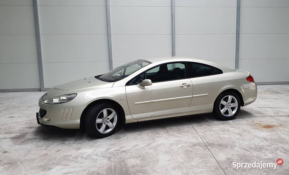Peugeot 407 coupe pierwszy właściciel salon autoalarm Tomaszów Mazowiecki