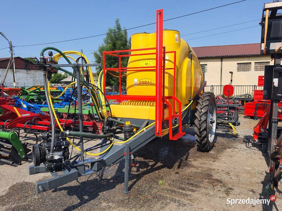 Opryskiwacz ciągany 3000l18m Renal Maszyny rolnicze Miechów