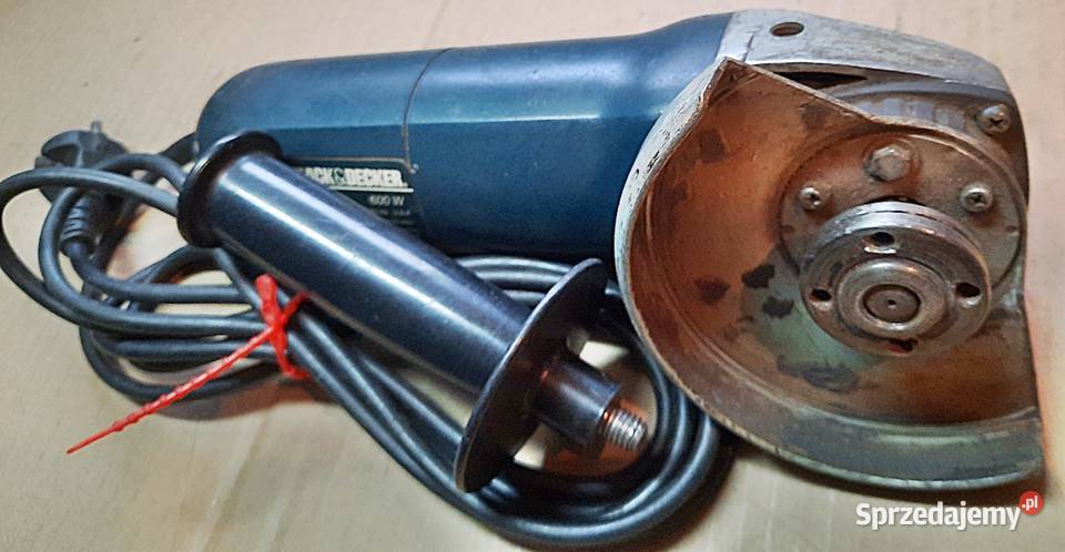 Szlifierka kątowa Black Decker fi 115 mm 600 W Szlifierki kątowe wielkopolskie