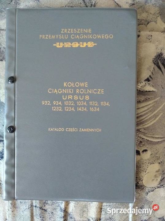 Katalog Ursus 1232123414341634 oryginał 1988 Lublin
