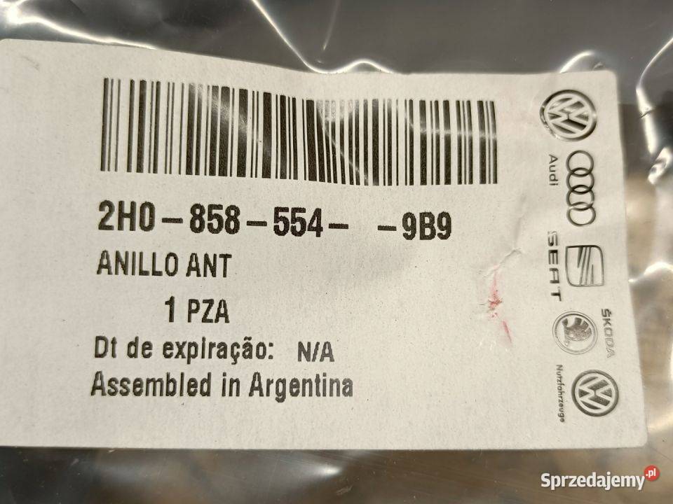 VW AMAROK OBUDOWA LUSTERKA PRAWEGO 2H0858554 9B9 Pleszew