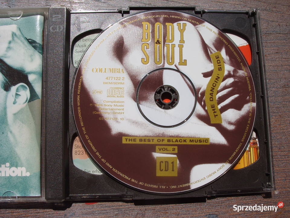 DANCE CD BODY SOULTHE BEST BLACK MUSIC 2 CD 1996 Wołów