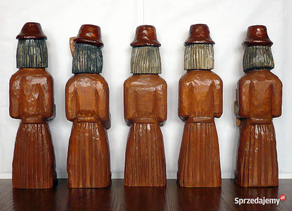 Rzezba ludowa Wiejska kapela Przasnysz