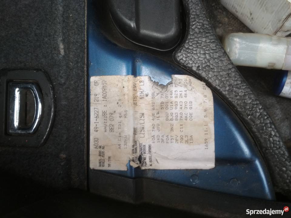 Audi A4 b6 Quattro 25tdi v6 180 Doinwestowana elektryczne lusterka Tarnów