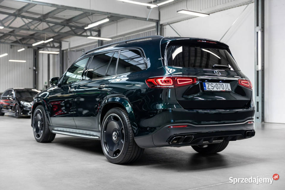 Mercedes GLS Klasa 63 AMG 612 Krajowy Zieleń 612KM Mercedes-Benz małopolskie