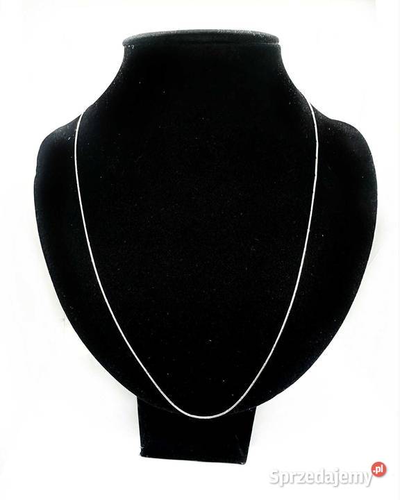 Nowy Rodowany Srebrny Łańcuszek pr 925 333g Dł srebro Łańcuszki warmińsko-mazurskie Elbląg