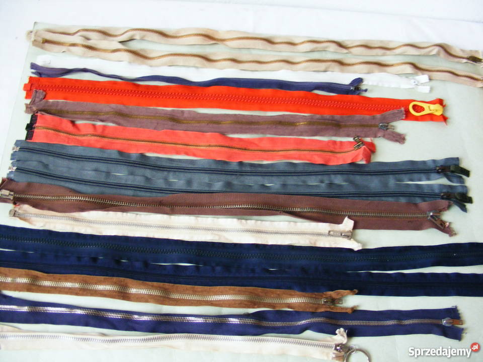 Zamki suwaki błyskawiczne długie Oborniki Śląskie sprzedam